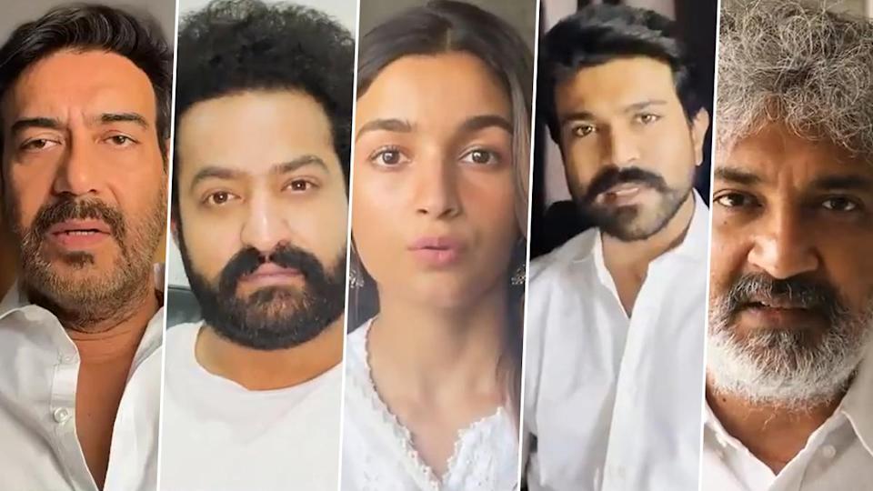 RRR మూవీ టీం వినూత్న సందేశం, కరోనా జాగ్రత్తలపై ప్రత్యేక వీడియో