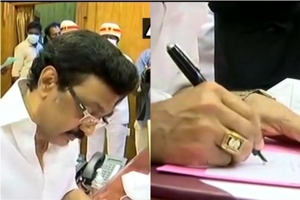 స్టాలిన్ తొలి సంతకానికి వాడిన పెన్నుకు అంత కధ ఉందా..