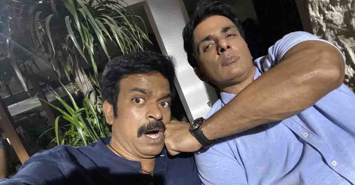 బ్రహ్మాజీ ఆత్మీయ స్పందనకి  సోనూ సూద్  అద్భుత సమాధానం!..