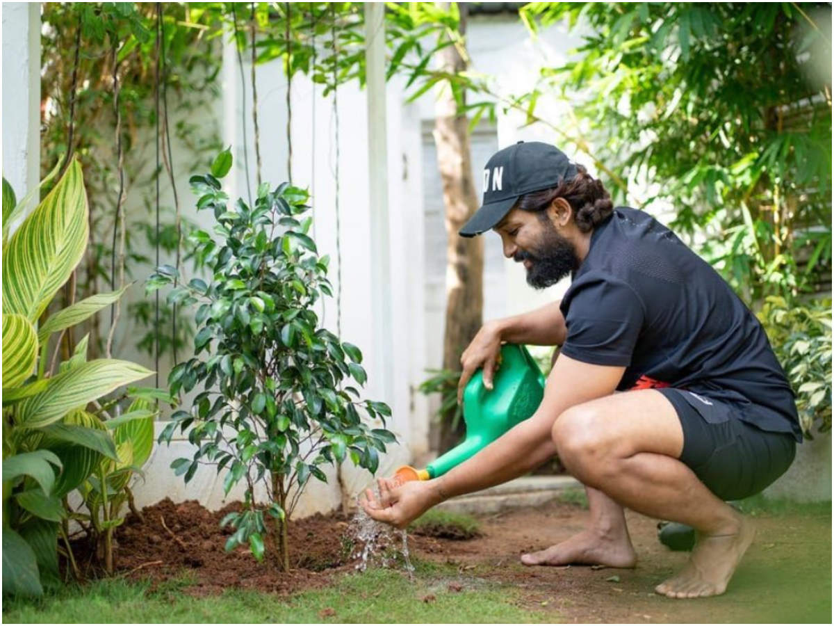 పర్యావరణ పరిరక్షణకు నేను సైతం అంటోన్న ‘ఐకాన్’ స్టార్!..