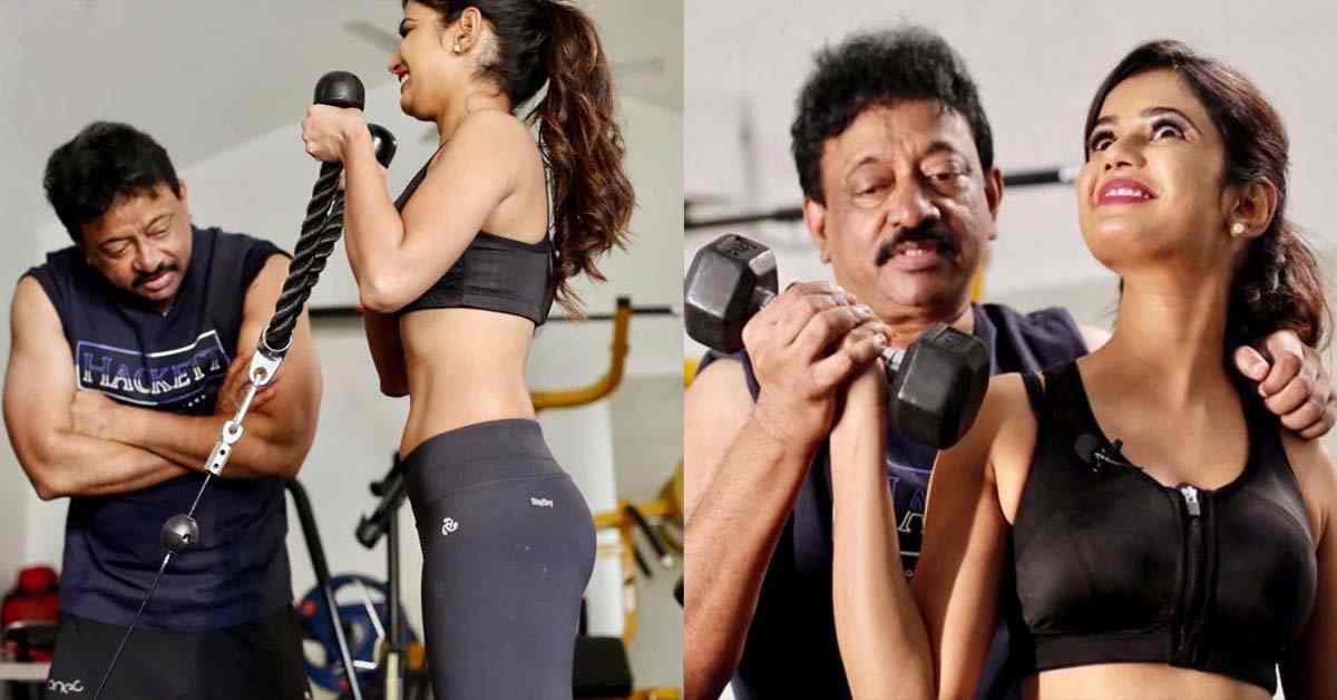 అరియానాతో ఆర్జీవీ వర్కౌట్స్. ఇది చాలా హాట్ గురూ!