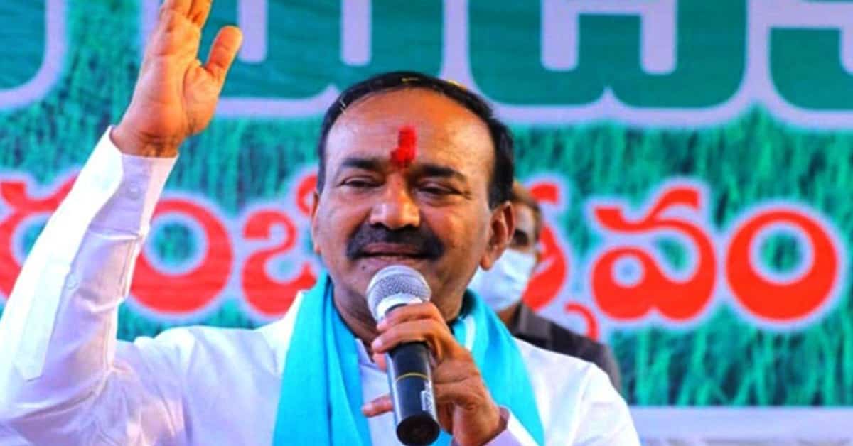 నేటి నుంచే ఈటెల పాదయాత్ర