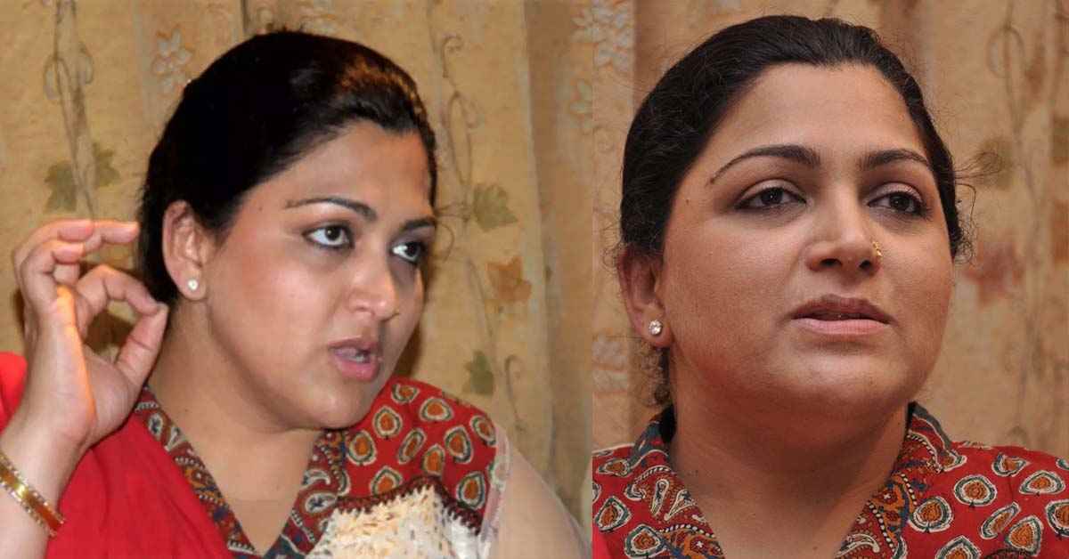 నీ చెల్లిని నా తమ్ముడి గదిలోకి పంపు..! కుష్బూ సంచలన కామెంట్స్!