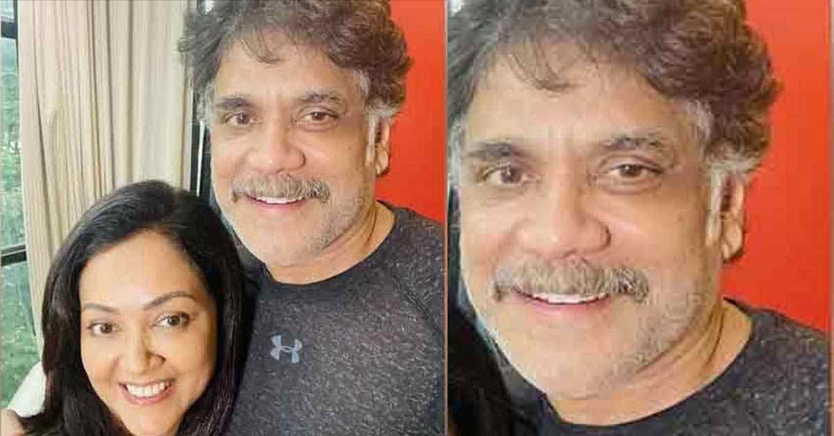 మేకప్ లేని నాగార్జున ఫోటో లీక్! షాక్ లో ఫ్యాన్స్!