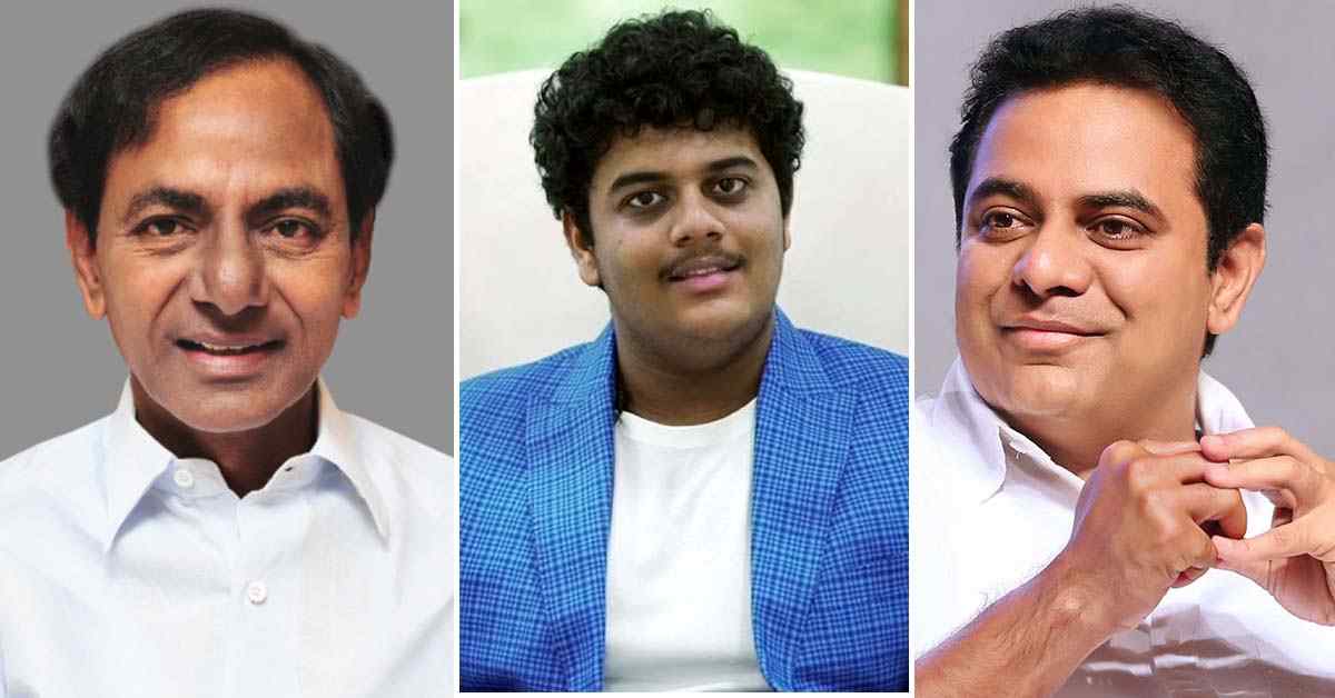 ఒక్క ట్వీట్ తో కేసీఆర్, కేటీఆర్ కి షాక్ ఇచ్చిన హిమాన్షు!