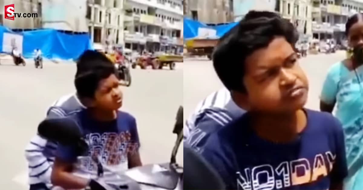 వీడు మాములోడు కాదు..ట్రాఫిక్ పోలీసులకే చుక్కలు చూపించాడు