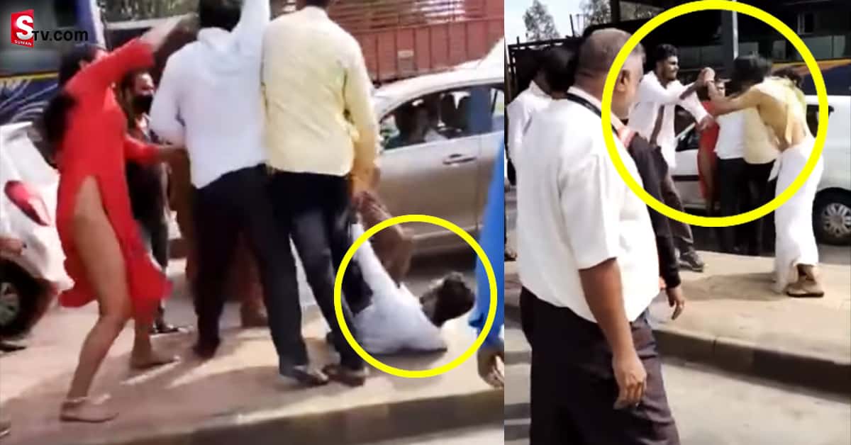 ప్రయాణికులపై హిజ్రాల దాడి..వీడియో వైరల్!