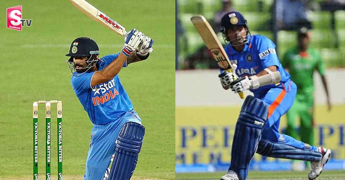 సచిన్, విరాట్ 13 ఏళ్ల వన్డే క్రికెట్ లెక్కలేంటో చూడండి!