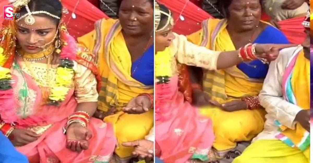 పెళ్లి పీటలపైనే కాబోయే భర్త చెంప పగలగొట్టిన వధువు… వీడియో వైరల్‌!