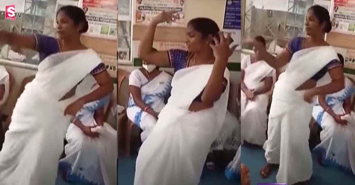 బుల్లెట్ బండి పాటని మరోసారి వైరల్ చేసిన నర్స్!..