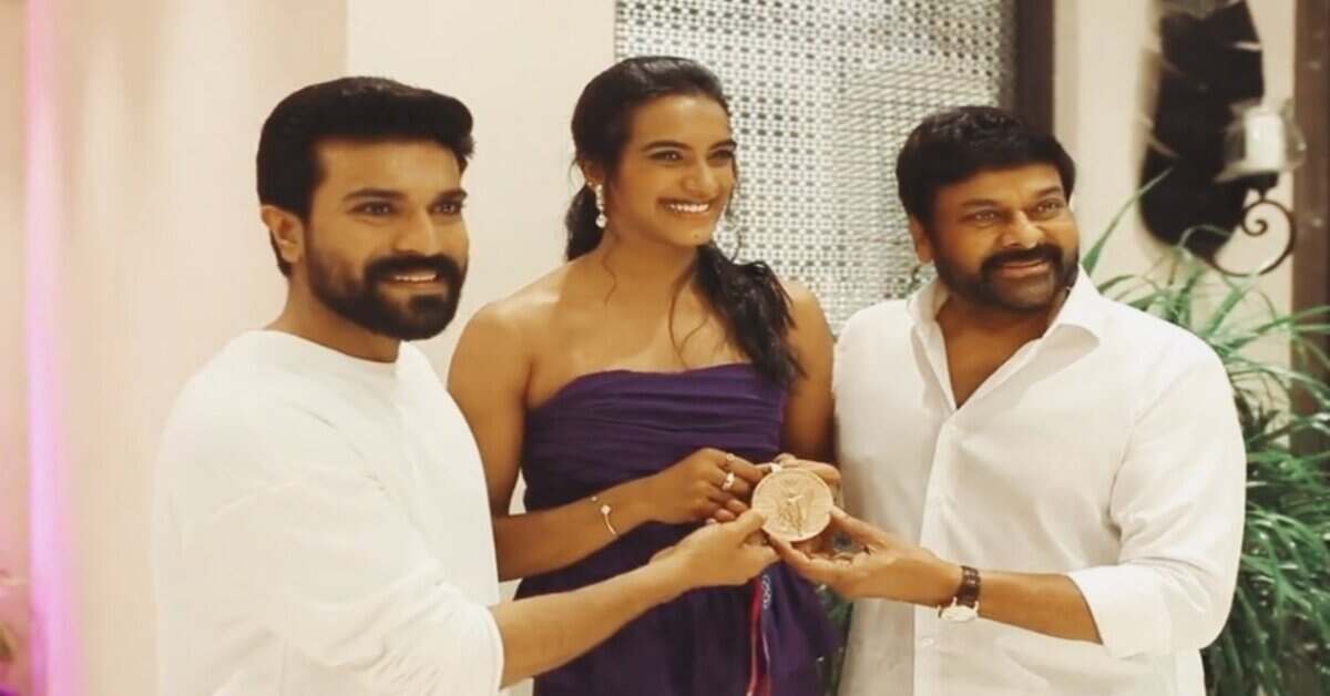 చిరంజీవి ఇంట్లో పీవీ సింధు సందడి, వీడియో షేర్ చేసిన మెగాస్టార్