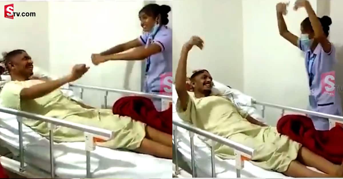 బుల్లెట్ బండి పాటతో వైద్యం.. పక్షవాతం వచ్చిన పేషంట్ లో చలనం