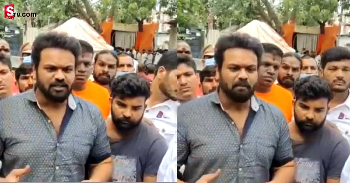 సాయి తేజ్ గురించేనా? ఆ పాప గురించి చూపించరా? మీడియాపై మంచు మనోజ్ ఫైర్