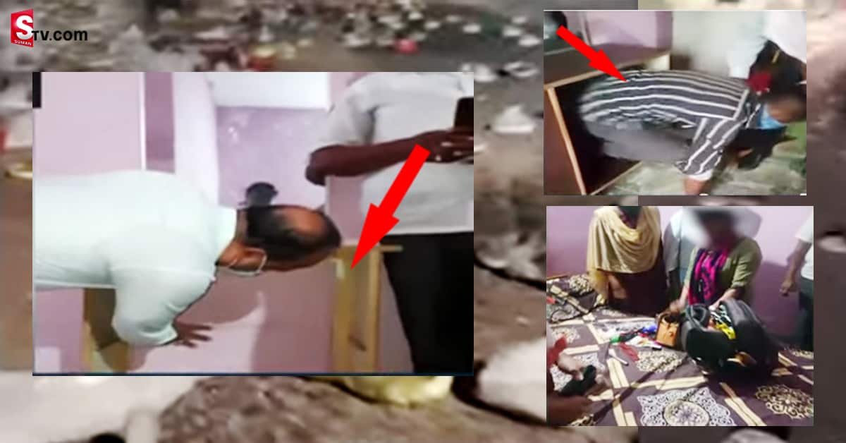 సొరంగ వ్యభిచార గుట్టును రట్టు చేసిన కండోమ్స్‌