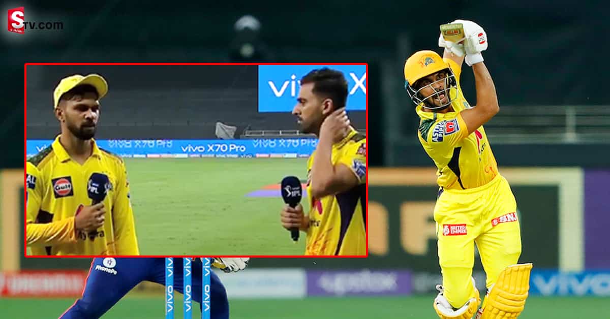 రుతురాజ్‌కు చాహార్‌ వార్నింగ్‌.. చిచ్చుపెట్టిన సిక్స్‌
