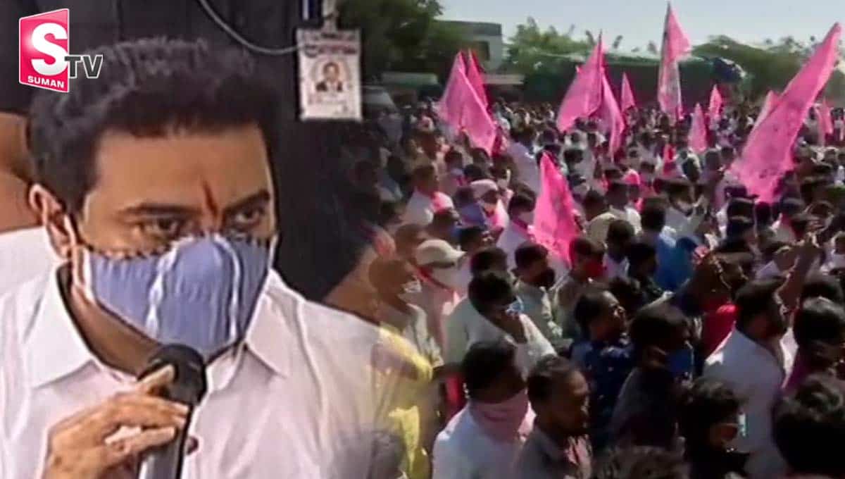 మంత్రి కేటీఆర్ కి ఊహించని షాక్ ఇచ్చిన టీఆర్ఎస్ నేతలు!