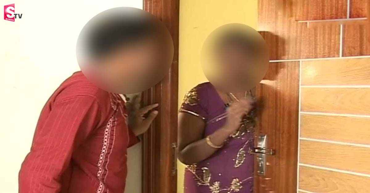 భర్తతో పక్కింటి ఆంటీ క్లోజ్.. చుక్కలు చూపించిన భార్య