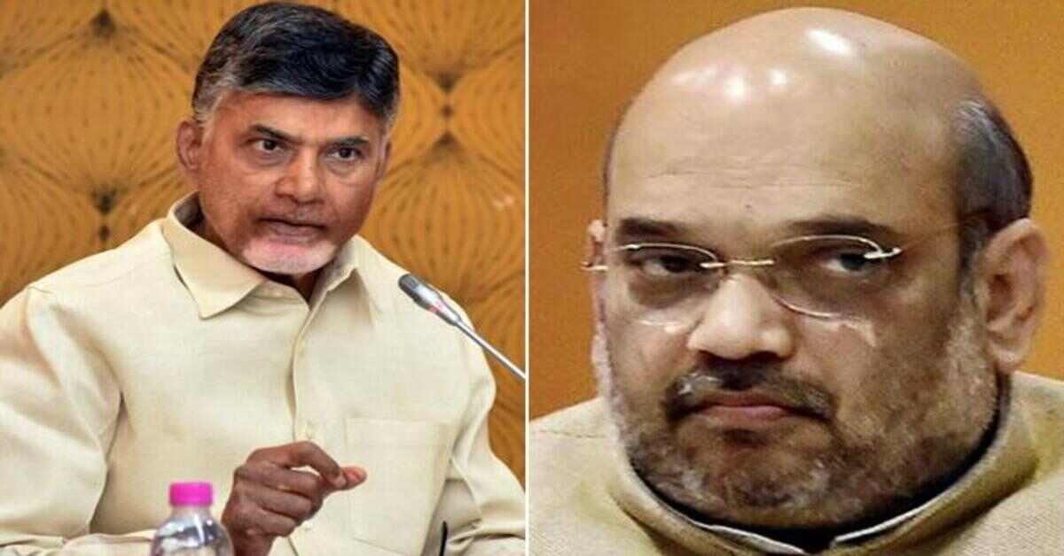అమిత్ షా కు చంద్రబాబు ఫోన్, కేంద్ర బలగాల రక్షణ కల్పించాలని విజ్ఞప్తి