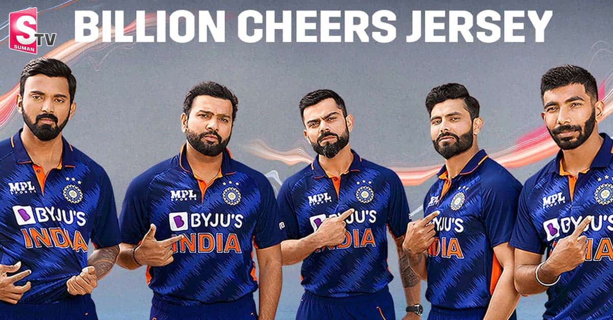 ప్రపంచంలోనే ఎత్తైన భవనంపై టీమిండియా జెర్సీ.. వీడియో వైరల్