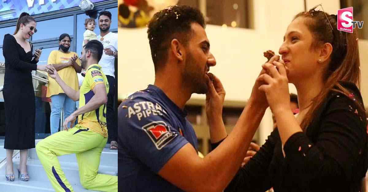 దీపక్ చాహర్ లవ్ సక్సెస్ కావడానికి ధోని కారణమా?