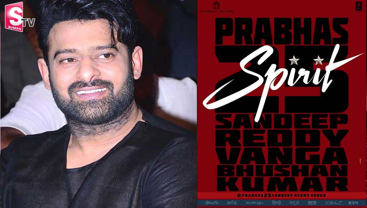క్రేజీ కాంబో ఫిక్స్ :  “స్పిరిట్”తో వచ్చేసిన ప్రభాస్!