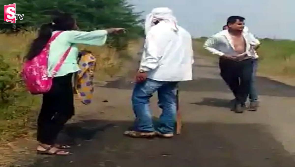 లవర్ తో తండ్రికి అడ్డంగా దొరికేసిన కూతురు! వీడియో వైరల్!