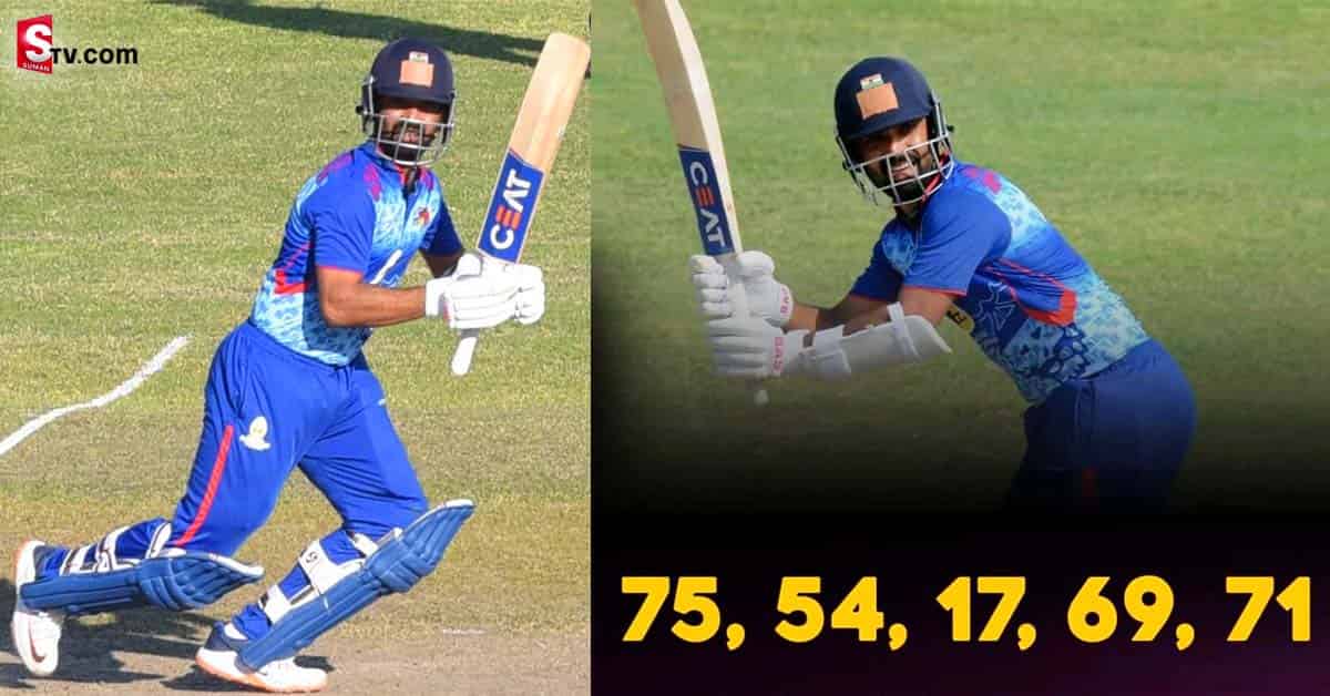 టీ20 ఫార్మాట్‌లో భీకర ఫామ్‌లో ఉన్న రహానే! 286 రన్స్‌