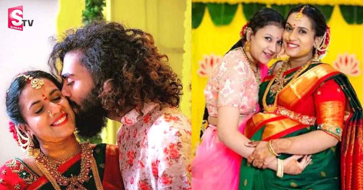 కన్నులపండువగా సినీనటుడు ఉత్తేజ్ కుమార్తె సీమంతం..