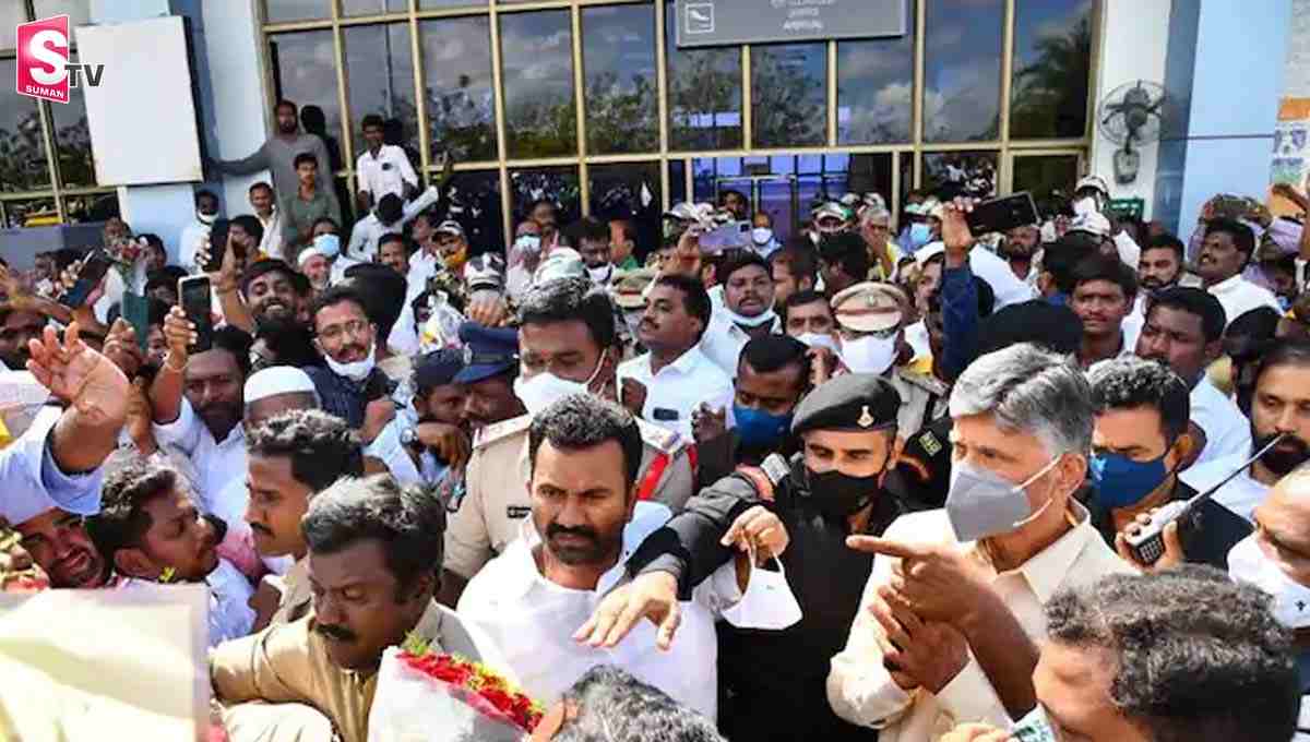 చంద్రబాబుకు షాక్.. రాయలచెరువు పర్యటన అడ్డుకున్న పోలీసులు!