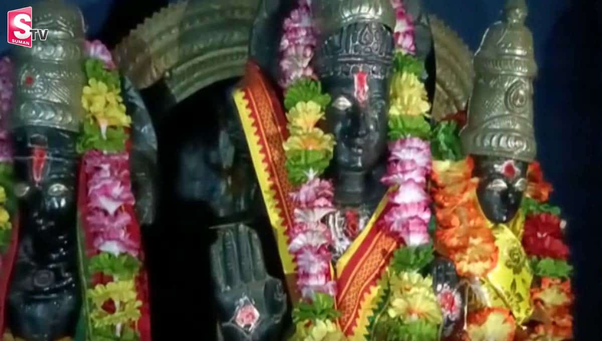 శ్రీరాముడి కంట నీరు.. భక్తుల ఆందోళన!