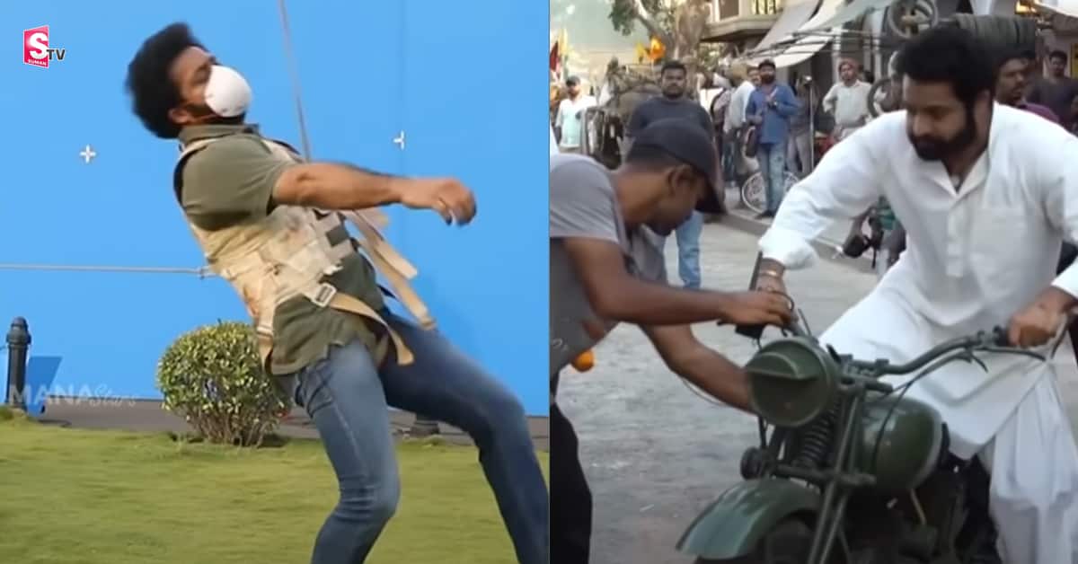 కొమరం భీమ్ గా ఎన్టీఆర్.. అదిరిపోయిన మేకింగ్ వీడియో!