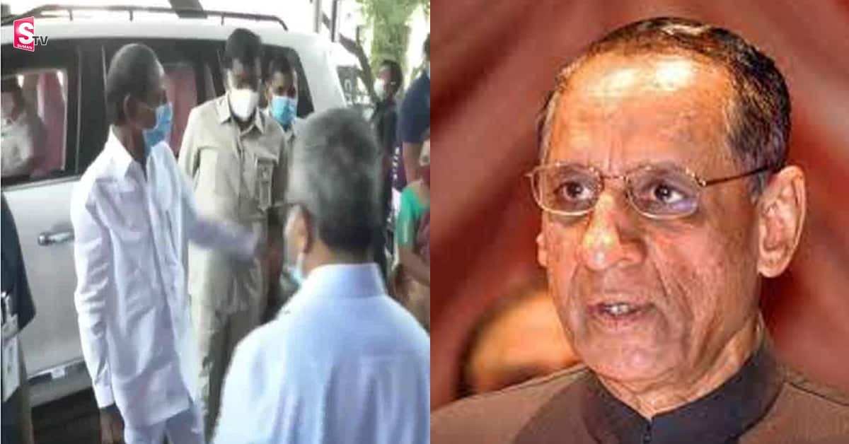 అనారోగ్యంతో బాధపడుతున్న మాజీ గవర్నర్.. పరామర్శించిన సీఎం కేసీఆర్