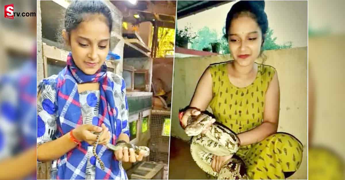 స్నేక్ శరణ్య.. పాములంటే ఈ యువతికి ఎంత ప్రేమో