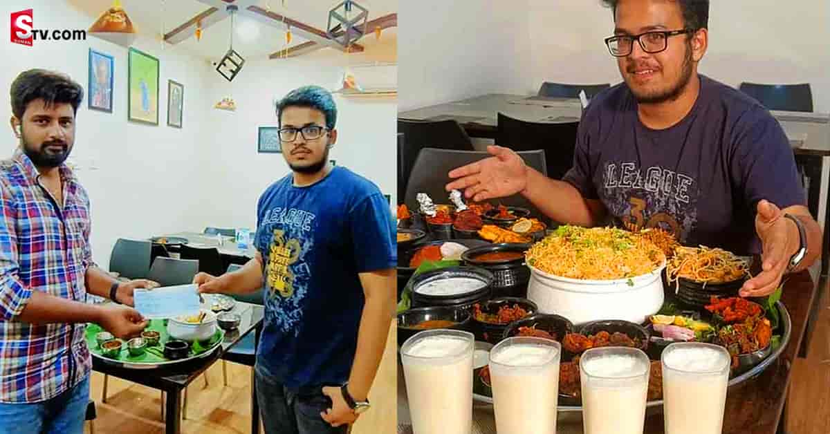 వైరల్ వీడియో: నిమిషాల్లో తిండి తిని రూ. లక్ష గెలిచిన యువకుడు!