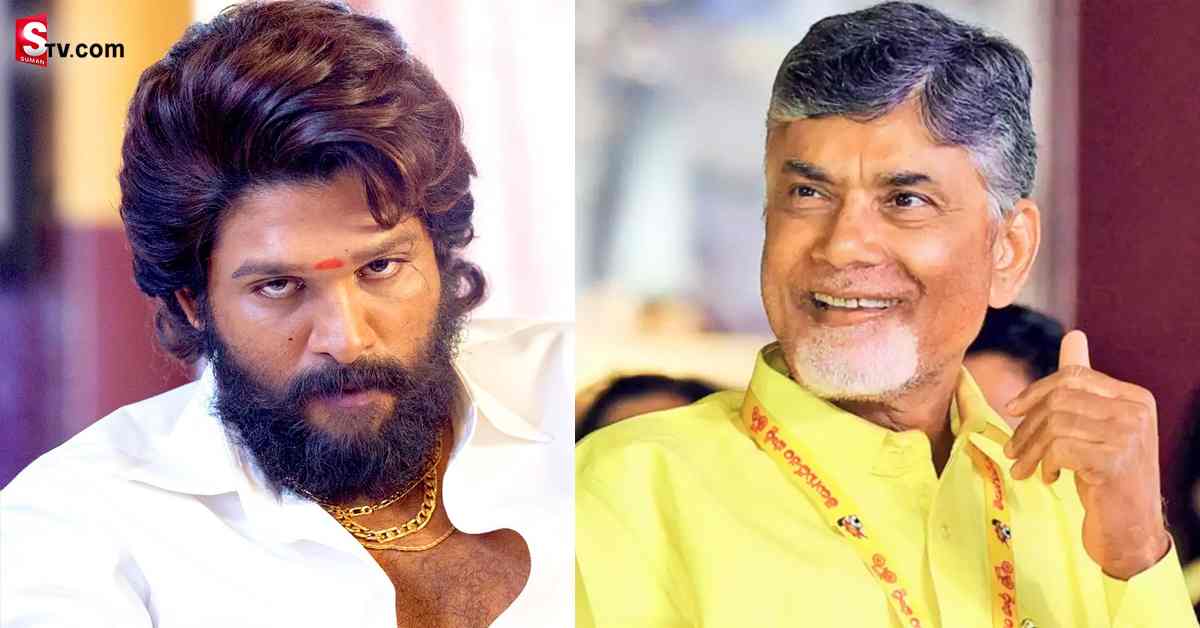 పుష్ప సినిమాలో చంద్రబాబు నాయుడు.. గమనించారా?