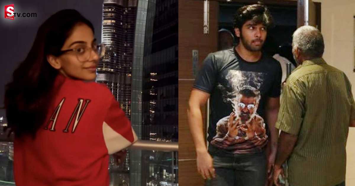 హీరోయిన్ తో హోటల్‌ రూమ్ లో  స్టార్ హీరో తనయుడు!
