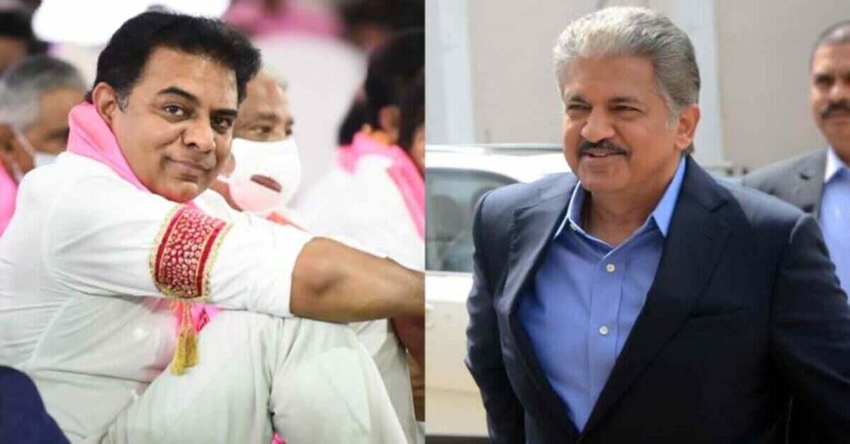 మంత్రి కేటీఆర్ కు ధ్యాంక్స్ చెప్పిన ఆనంద్ మహీంద్ర