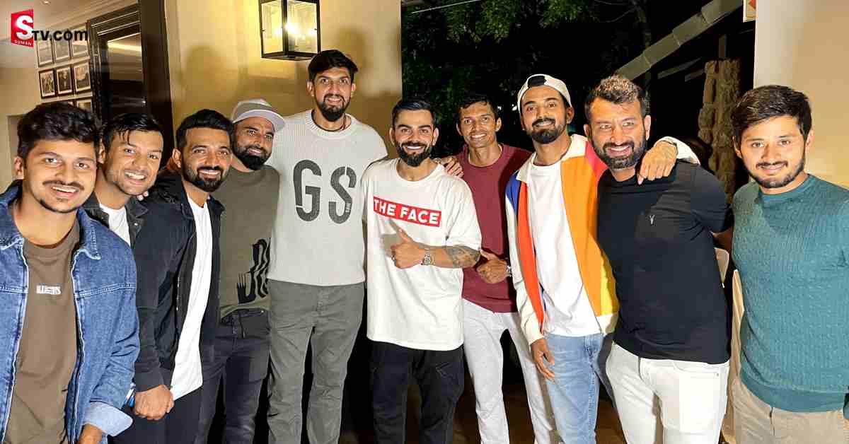 న్యూ ఇయర్‌ గ్రాండ్‌గా సెలబ్రెట్‌ చేసుకున్న టీమిండియా!