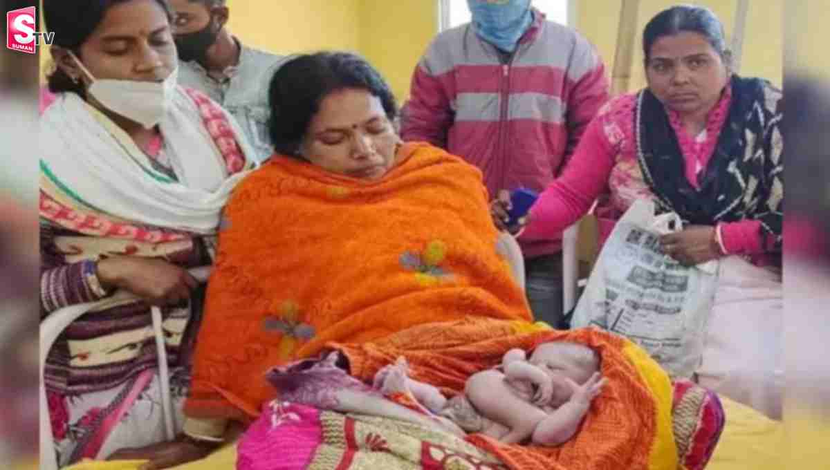 నాలుగు చేతులు, నాలుగు కాళ్ళతో వింత శిశువు జననం..!