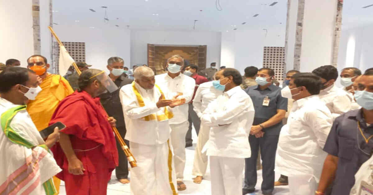 యాదాద్రి ఆలయ పునప్రారంభ ఏర్పాట్లపై సీఎం కేసీఆర్ దృష్టి