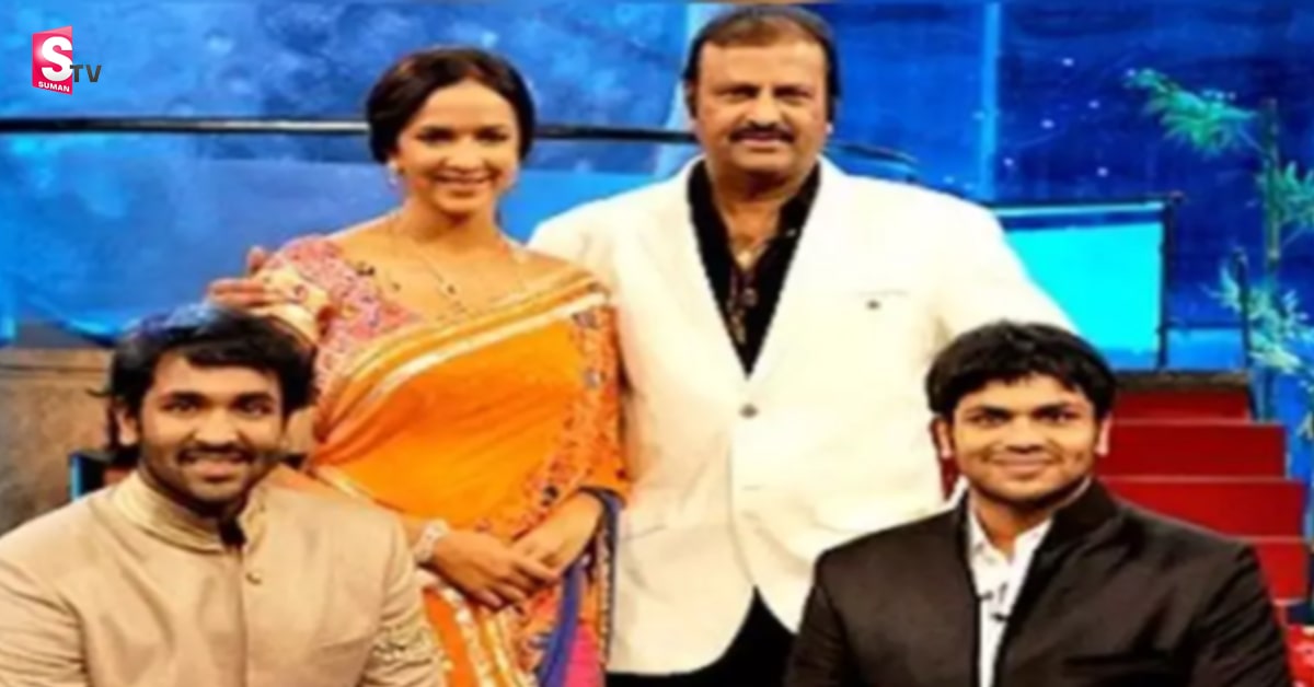 మంచు లక్ష్మిని స్విమ్మింగ్ ఫూల్‏లో పడేసిన మోహన్ బాబు, విష్ణు.. వీడియో వైరల్
