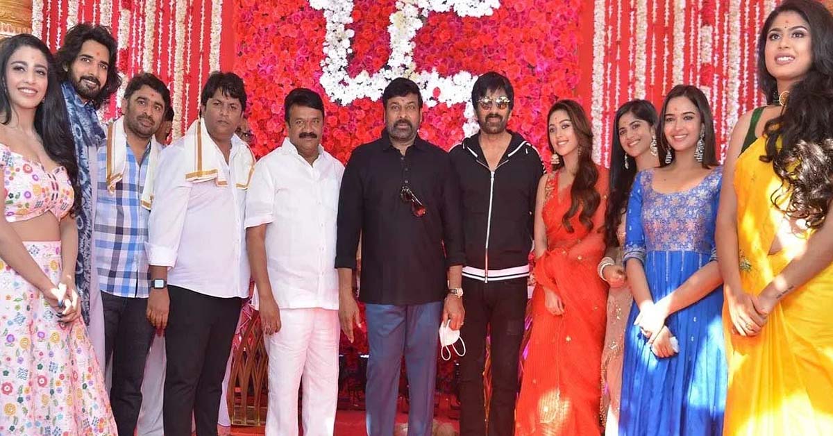 ఘనంగా రవితేజ “రావణాసుర” సినిమా ప్రారంభం