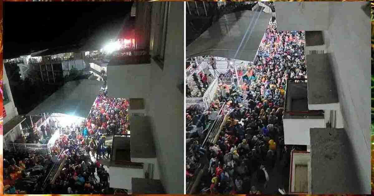 జమ్మూ కశ్మీర్ వైష్ణోదేవి ఆలయంలో విషాదం