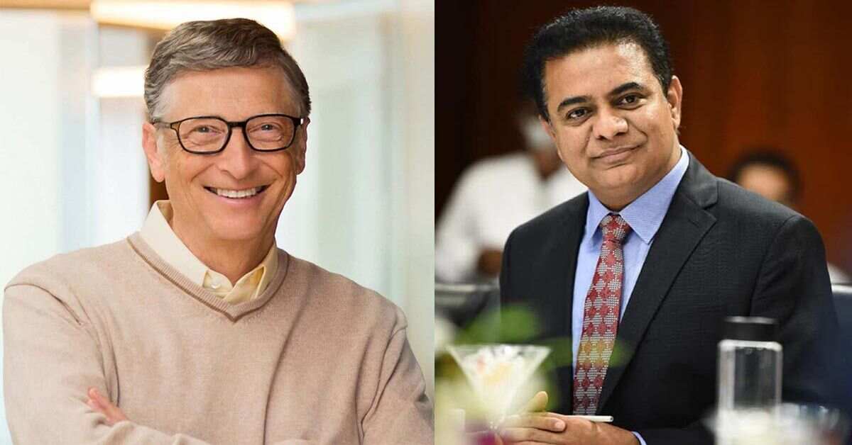 హైదరాబాద్ ఎప్పుడొస్తారు.. కేటీఆర్ ప్రశ్నకు బిల్ గెట్స్ ఇంట్రస్టింగ్ ఆన్సర్