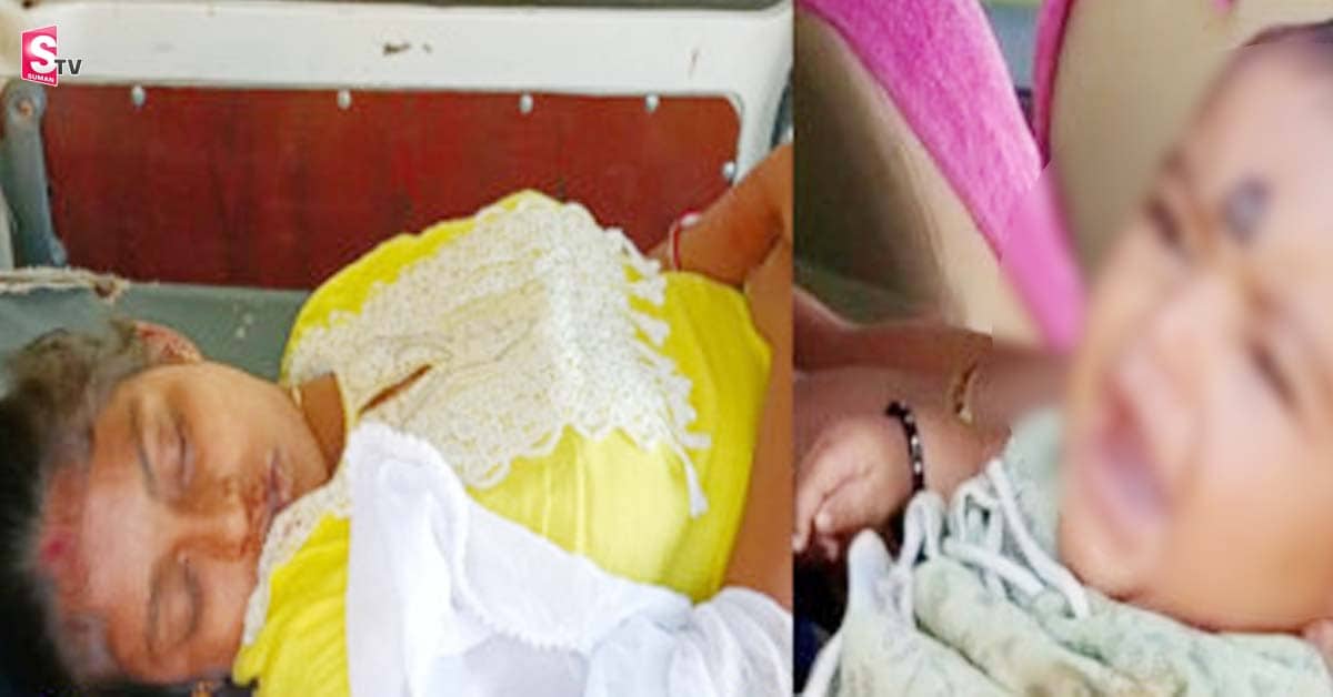 అమ్మ చనిపోయింది అని తెలియక చిన్నారి రోదన!