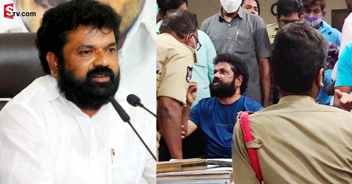 పోలీస్‌ స్టేషన్‌ లో అర్థరాత్రి ఎంపీ నందిగాం సురేష్‌.. అసలేం జరిగింది
