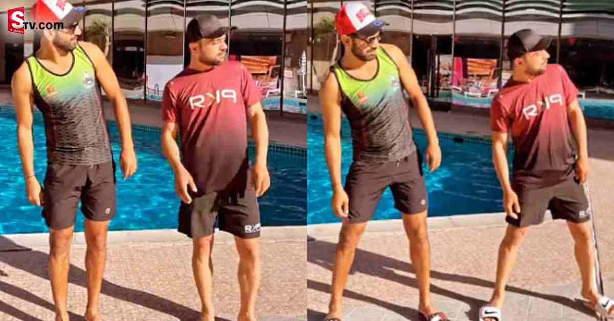 శ్రీవల్లి పాటకు స్టెప్పులేసిన రషీద్‌ ఖాన్‌! వీడియో వైరల్‌