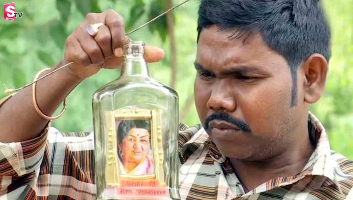 గాన కోకిలకు అద్భుత నివాళి.. ఒడిశా కళాకారుని మీనియేచర్ సృష్టి!