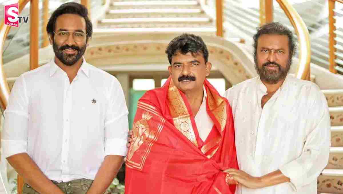 మోహన్ బాబును కలిసిన మంత్రి పేర్ని నాని!