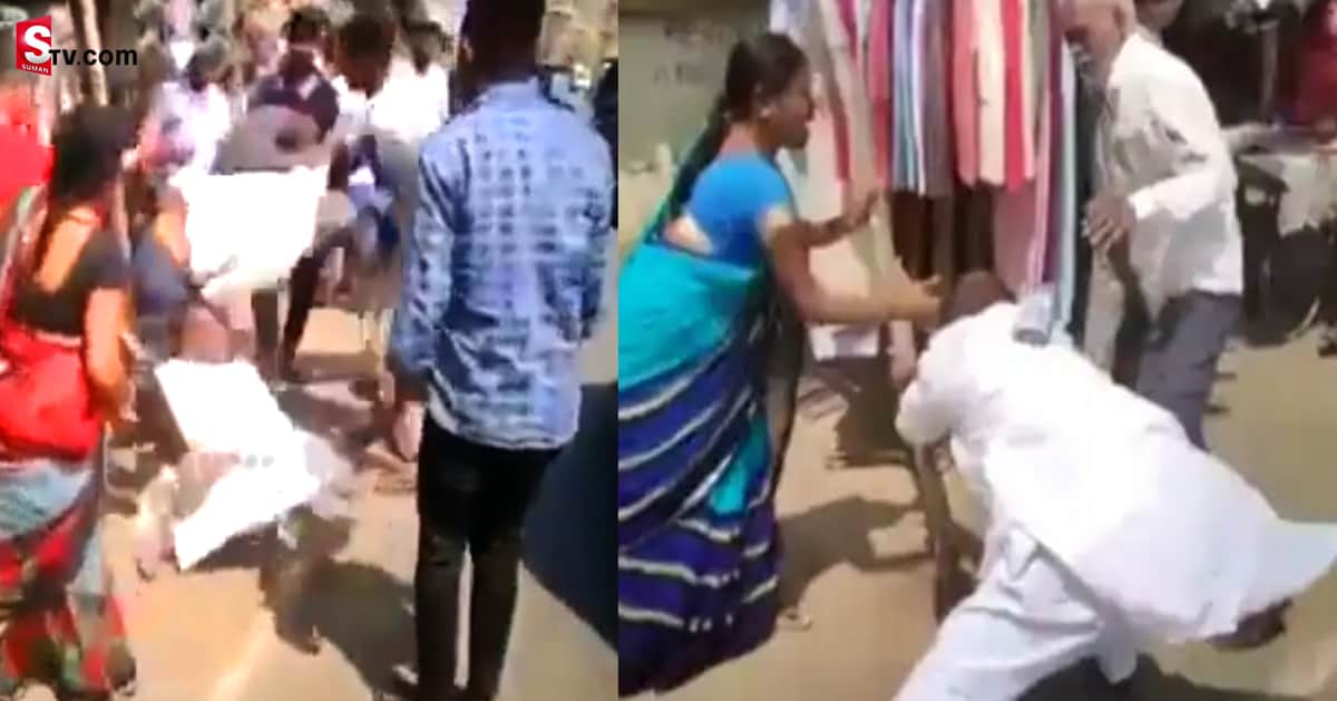 ఇంట్లోకి పిలిచి కోరిక తీర్చమన్నాడు.. పోలీస్‌ స్టేషన్‌ బయట రచ్చ రచ్చ..